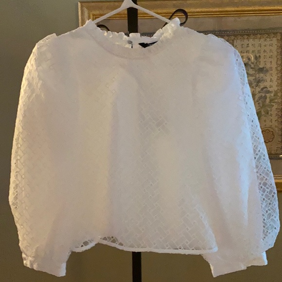 Zara Tops - ZARA WOMEN'S WHITE BLOUSE/TOP SZ XS